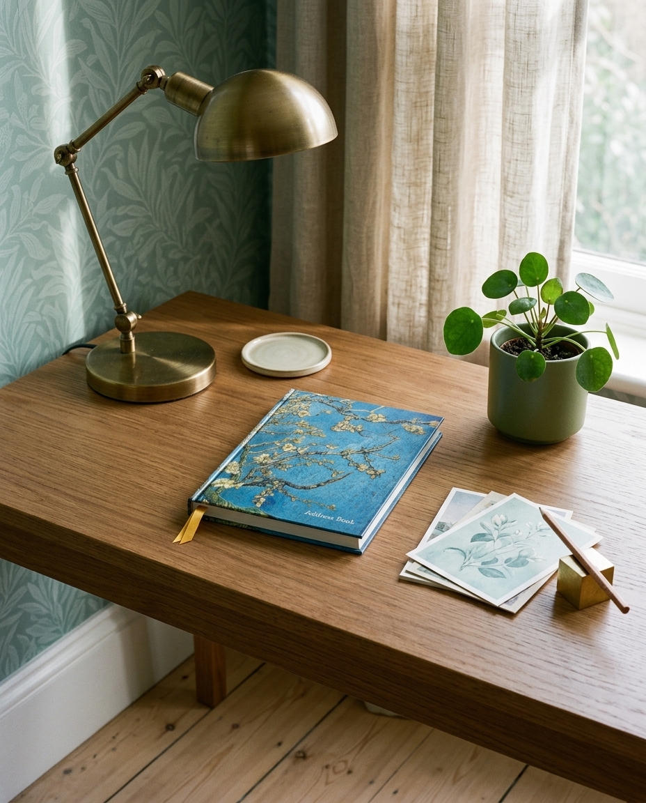Livro "Vincent Van Gogh: Almond Blossom (Address Book)" image number 3