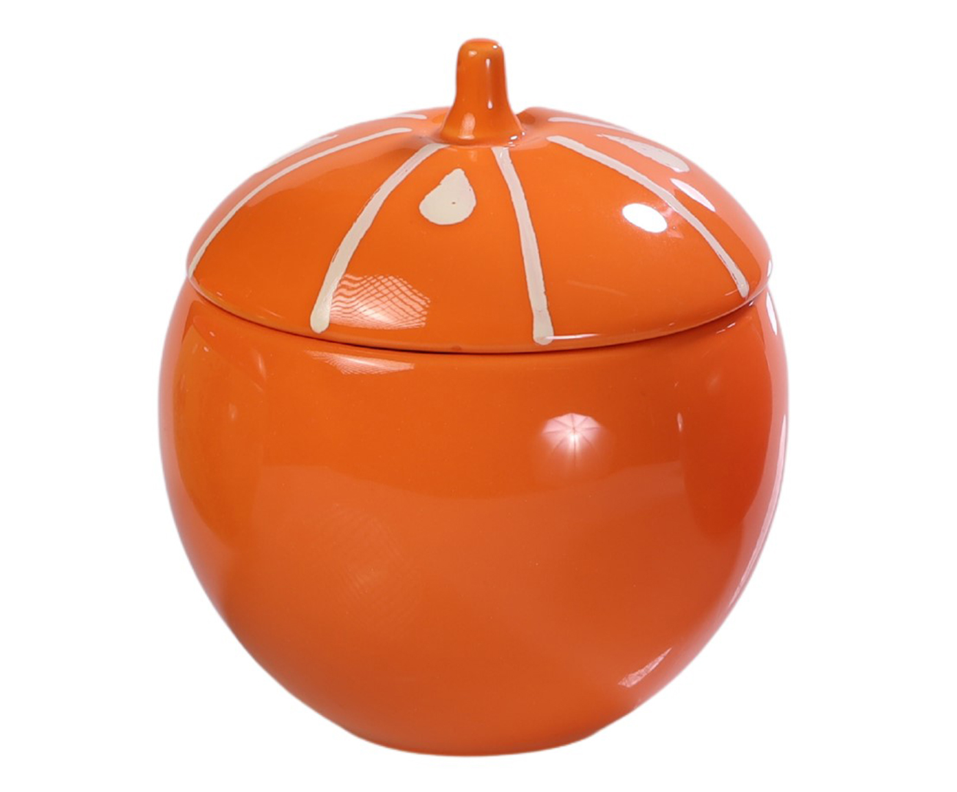 Pote com Tampa Laranja Tutti-Frutti image number 0