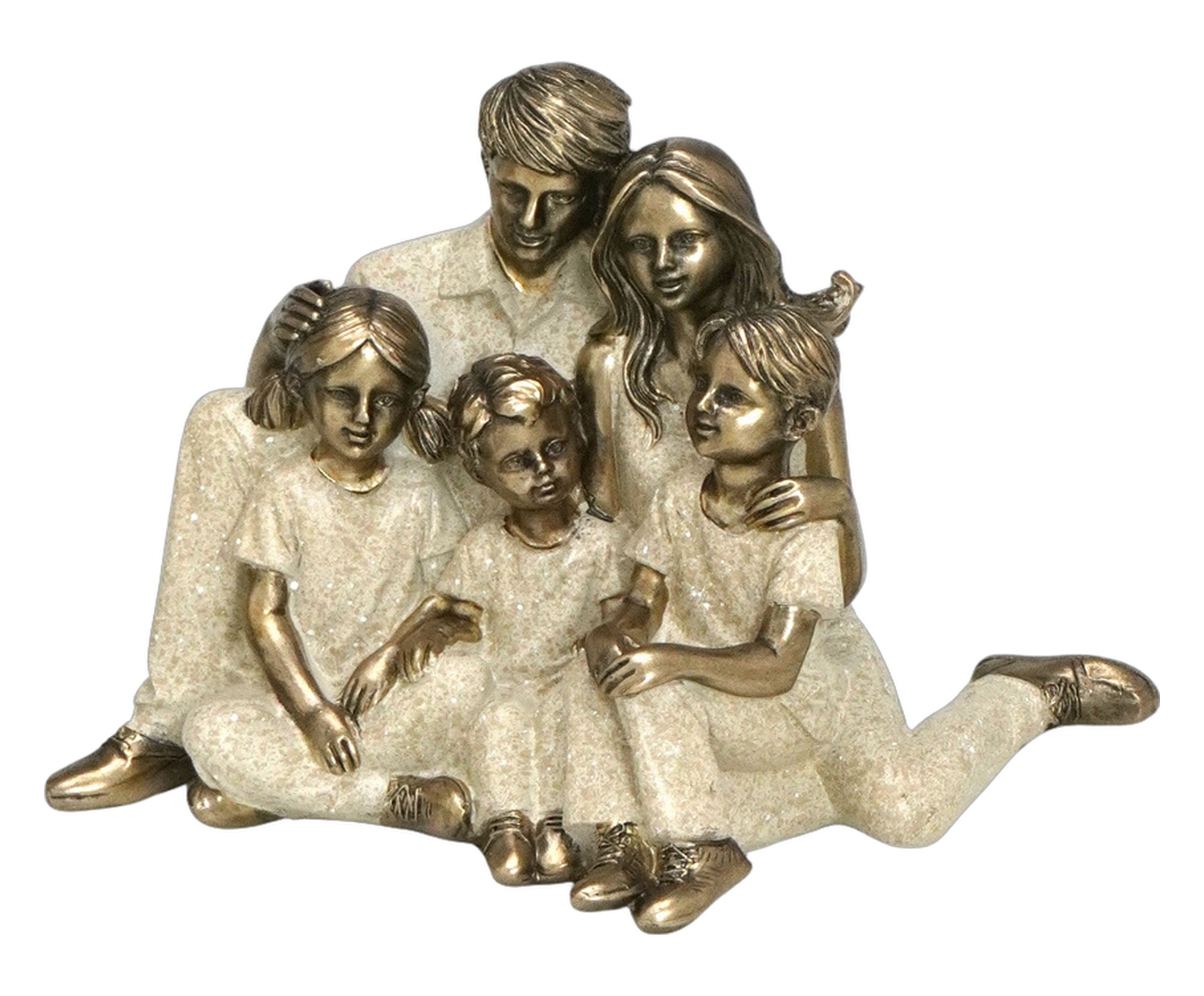 Fam&iacute;lia Decorativa La&ccedil;os Areia e Dourado image number 0
