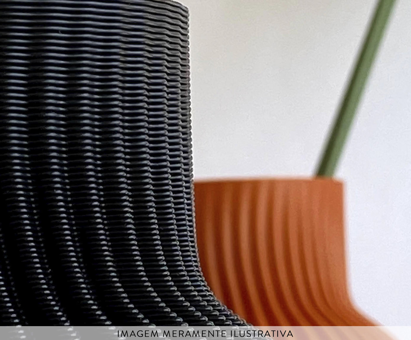 Vaso Onda 1 Preto image number 2