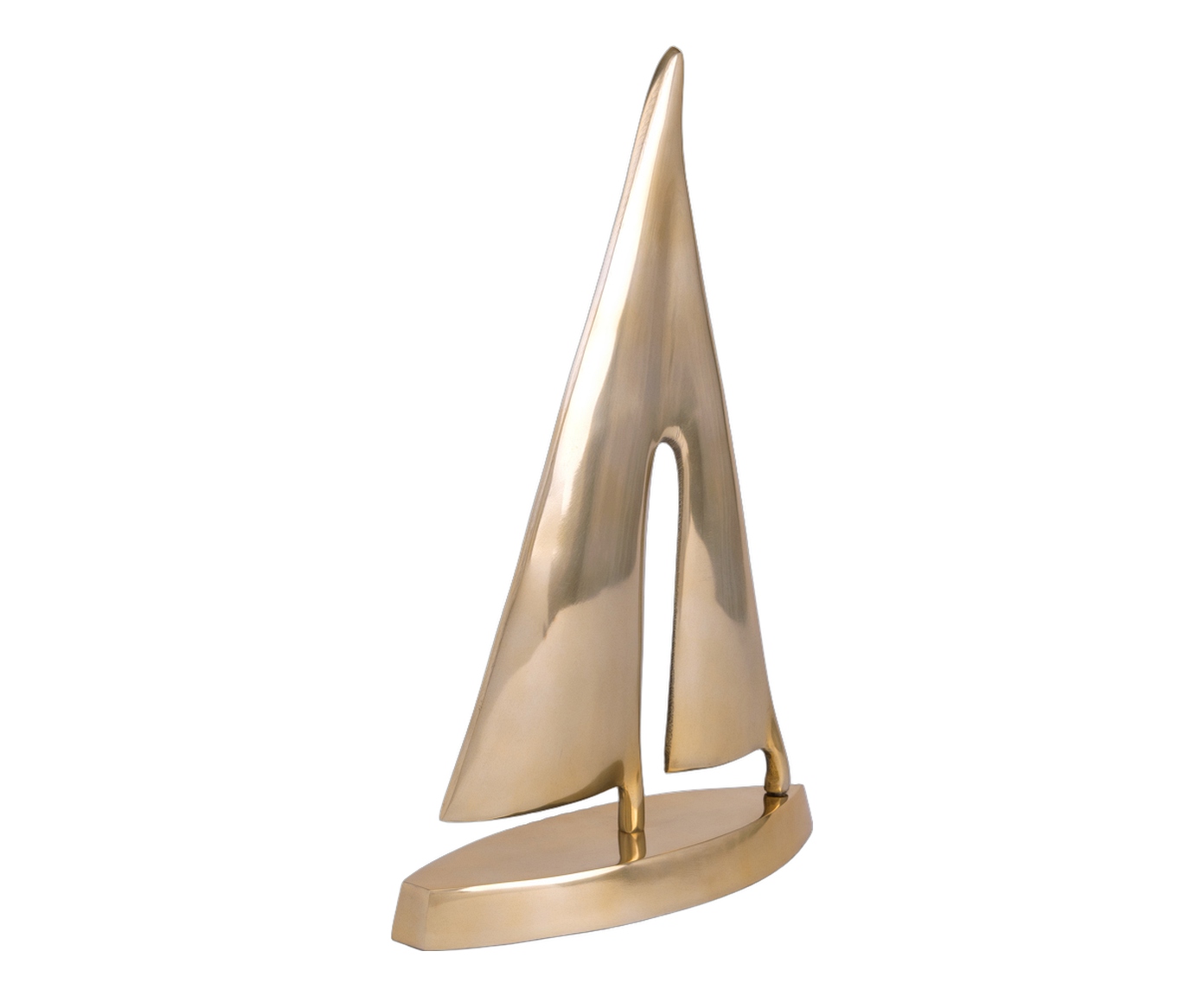 Escultura Barco em Metal Manw&euml; - image 1