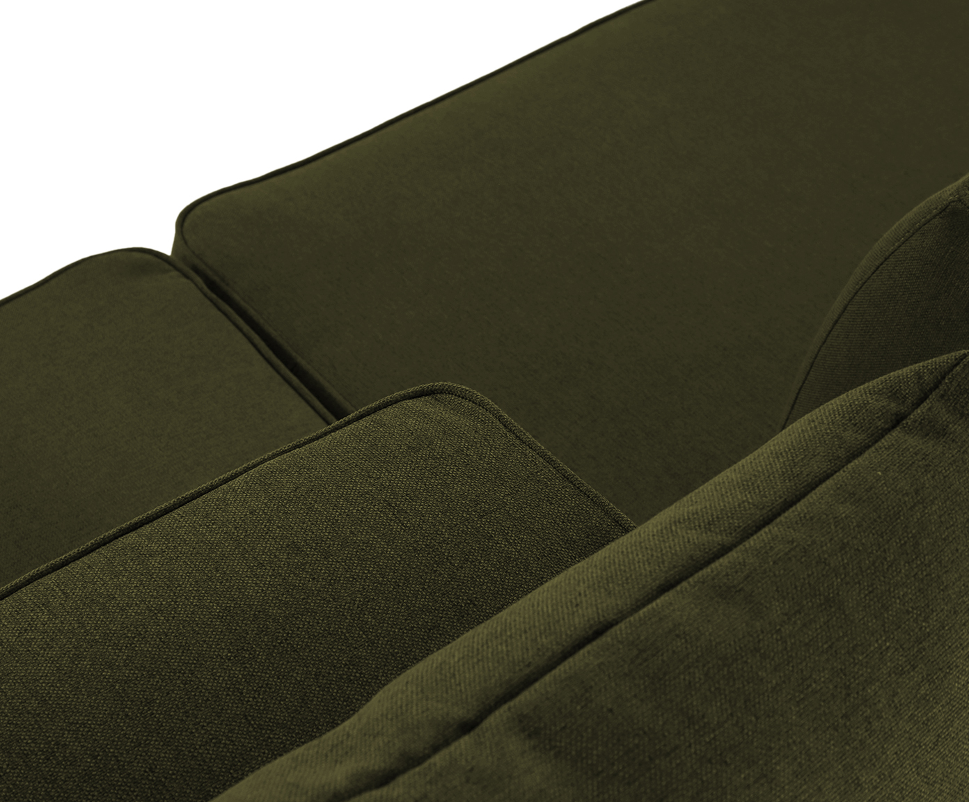 Sof&aacute; Ilha 2 M&oacute;dulos Chaise Ipu&atilde; Verde image number 6