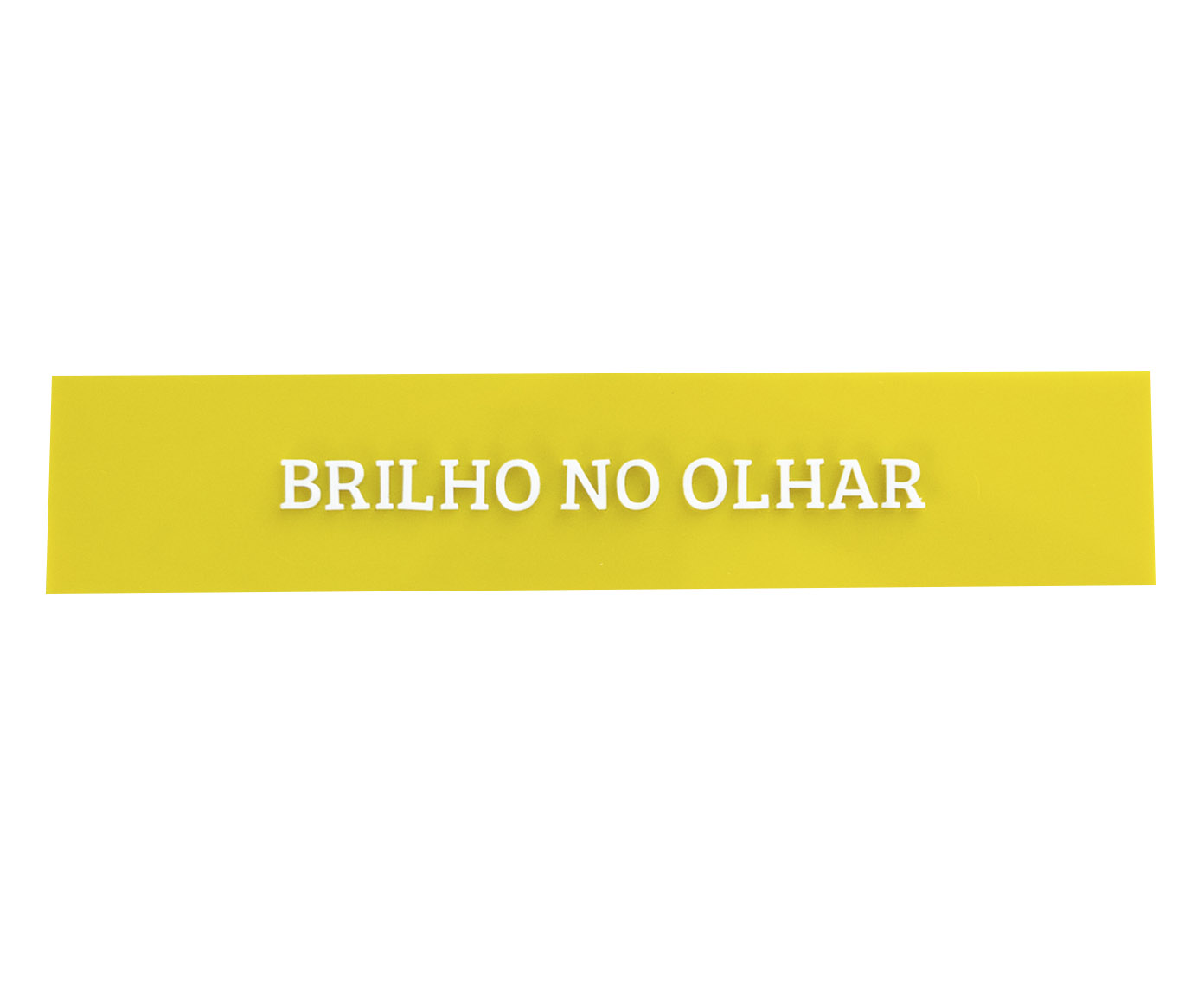 Placa Decorativa em Acr&iacute;lico "Brilho no Olhar" image number 0