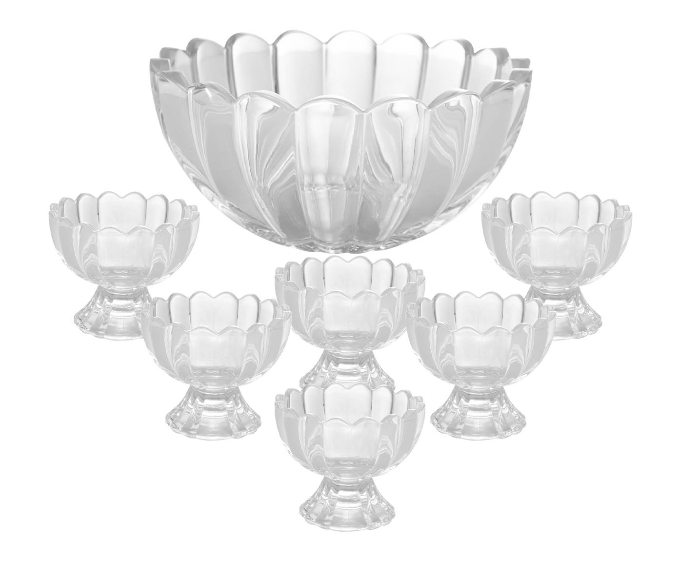 Jogo de Bowls com Ta&ccedil;as para Sobremesa Geneva - image 0