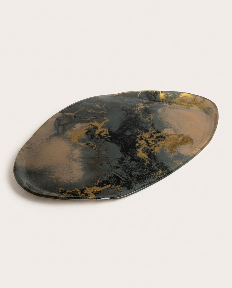 Centro de Mesa Oval Grande Onix - image 1