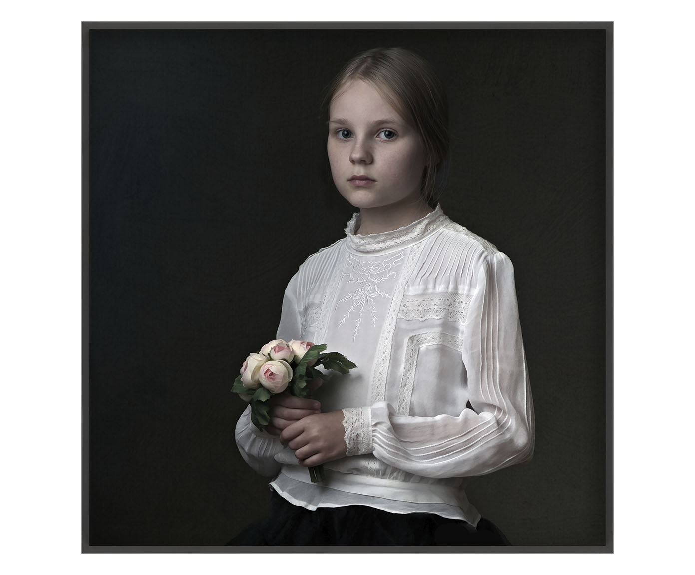 Quadro The Girl With The Flower -  Nicole Wells image number 0