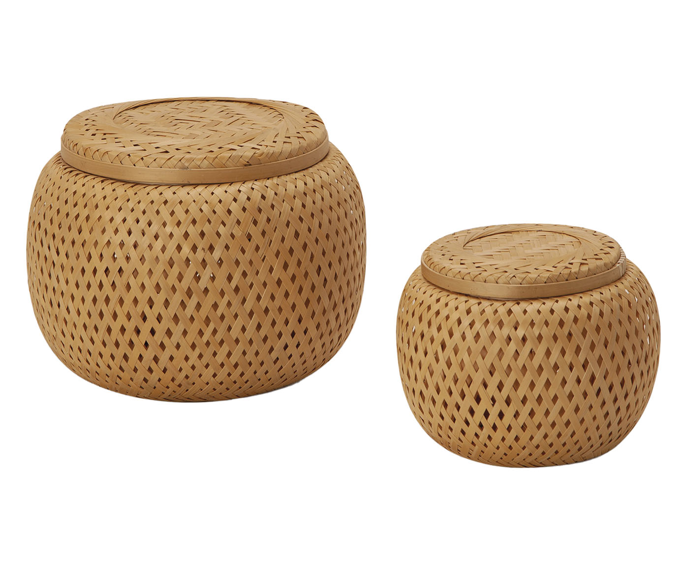 Jogo de Caixas em Bambu Generous - Natural image number 0