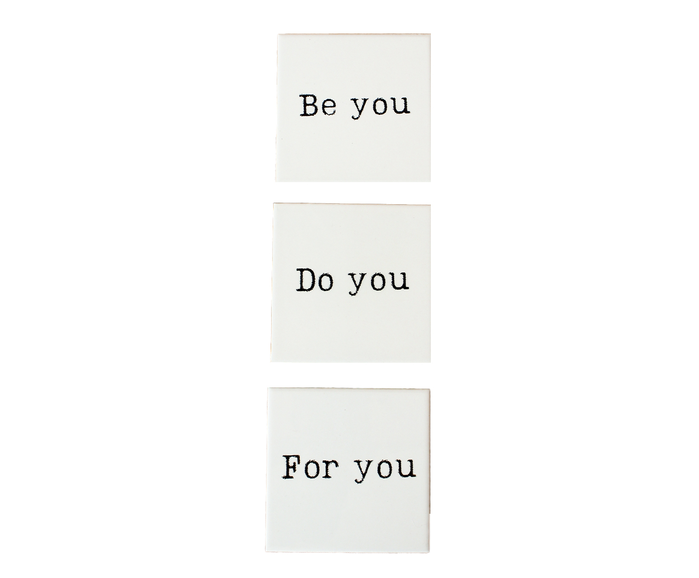 Jogo de Mini Azulejo Decorativo "Do Be For You" image number 0