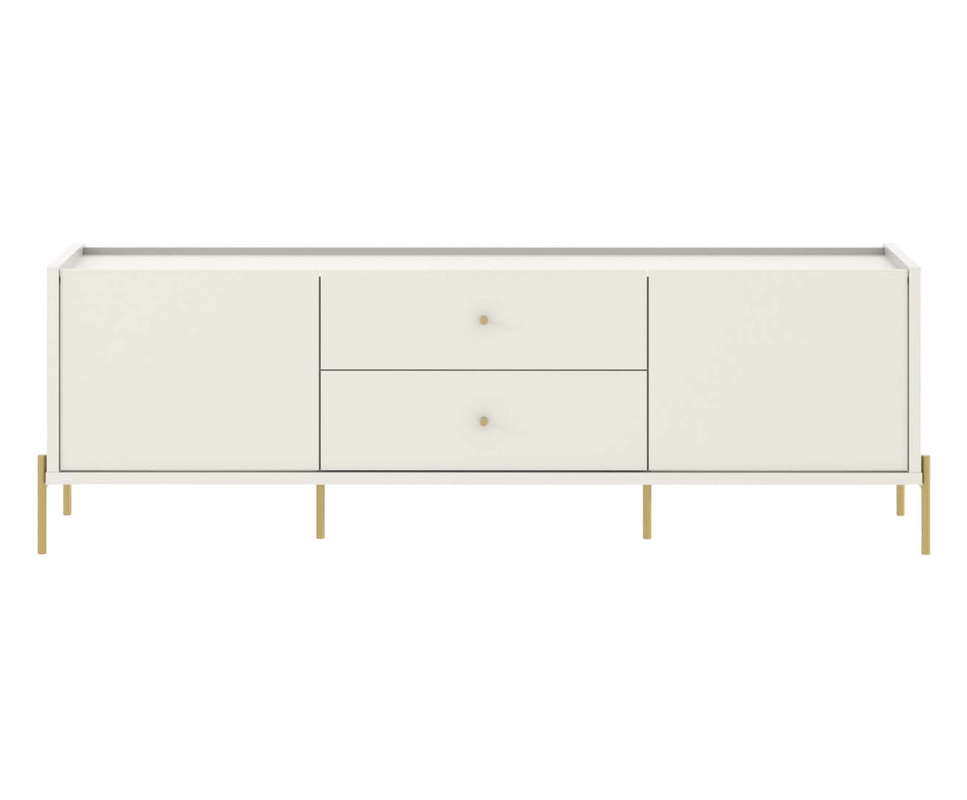 Rack Jasper - Off-White Fosco e Dourado image number 0