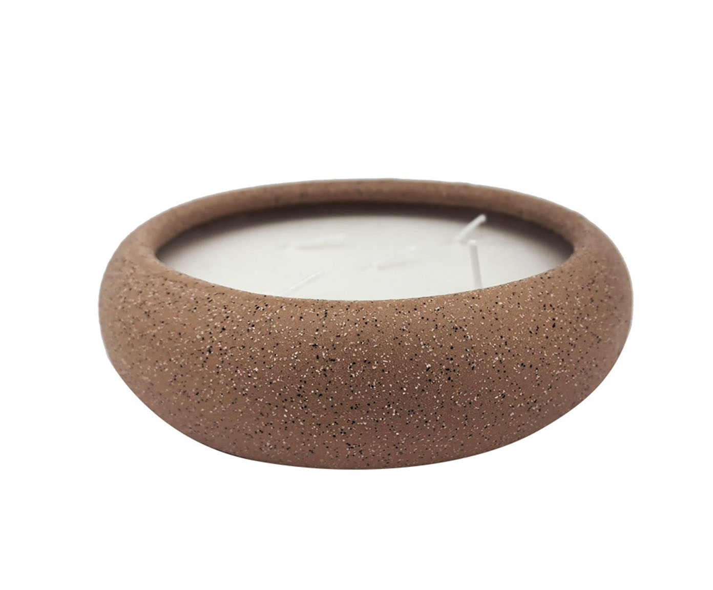 Vela Aromatizada Lenti Marrom Pequena - image 0