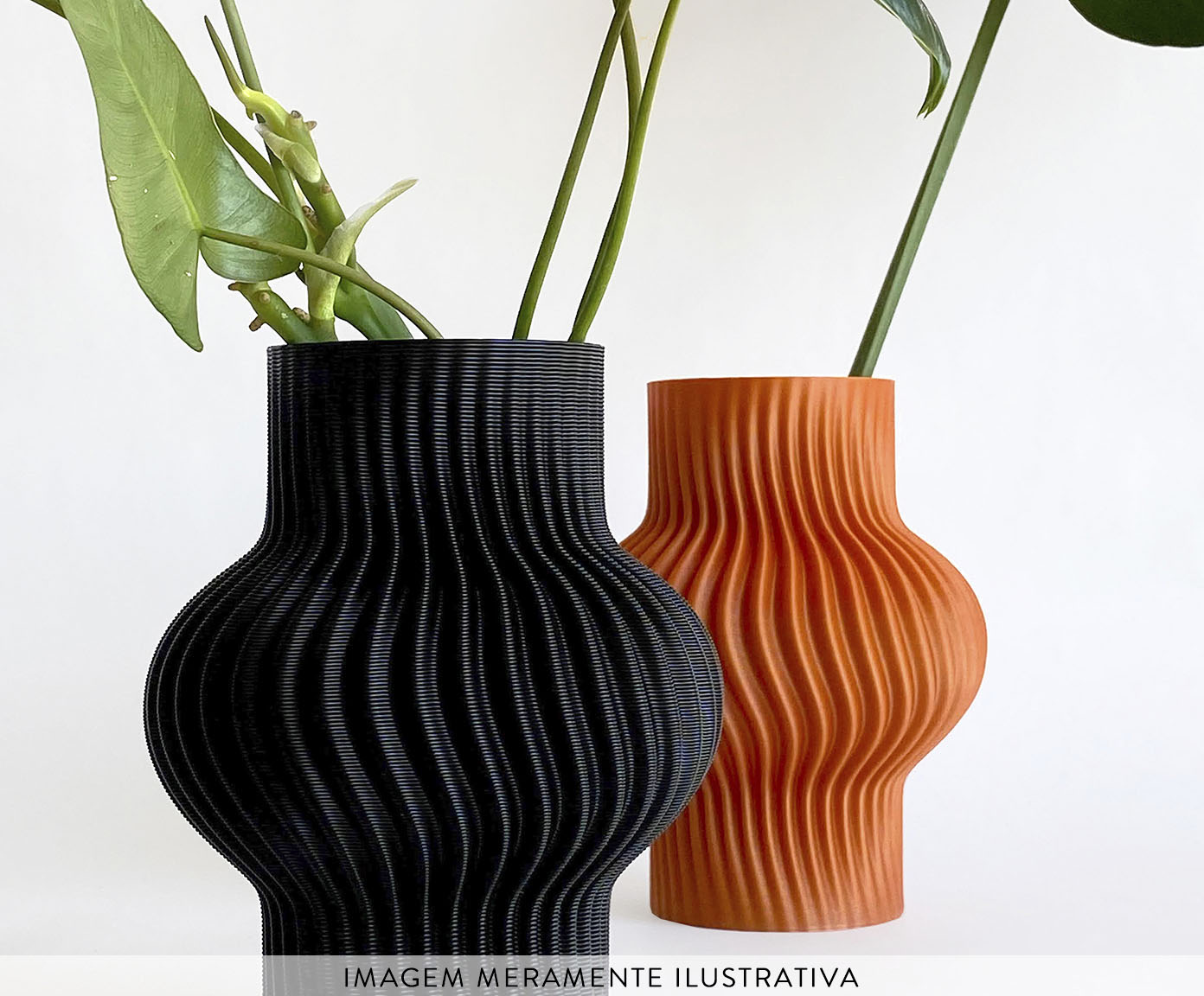Vaso Onda 1 Preto image number 1