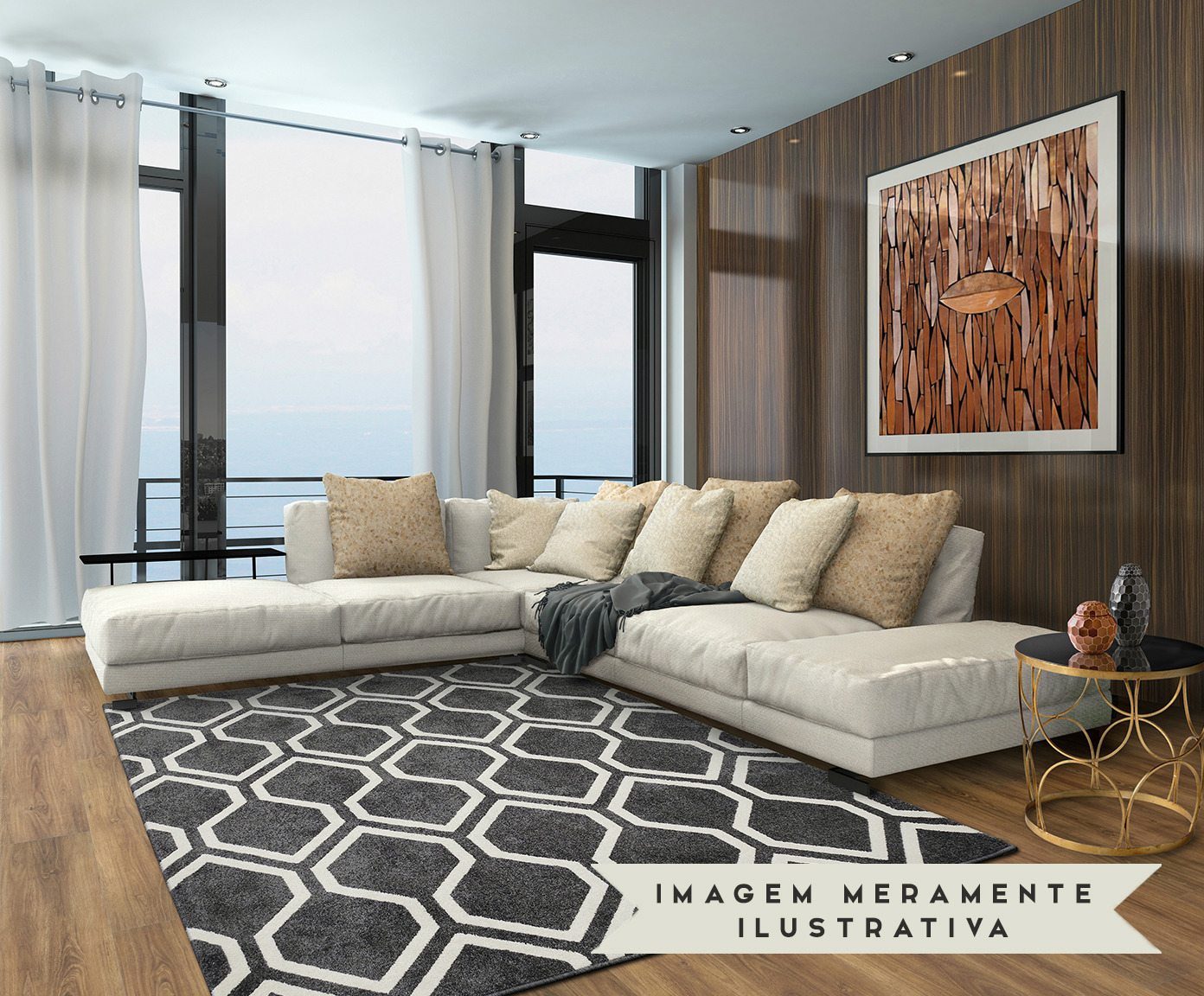 Passadeira Debrum Classe A Gris image number 1