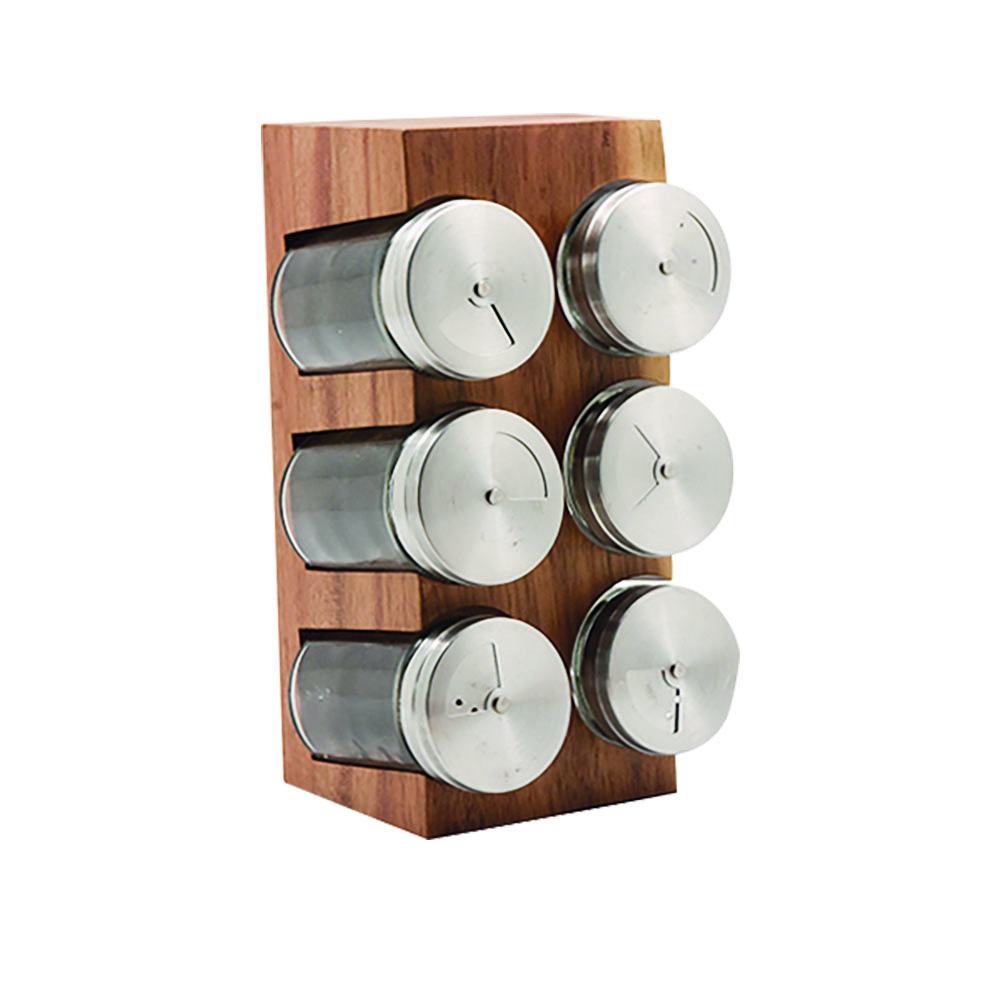 Porta-Condimento Acacia Wood - 20X9X11cm image number 0