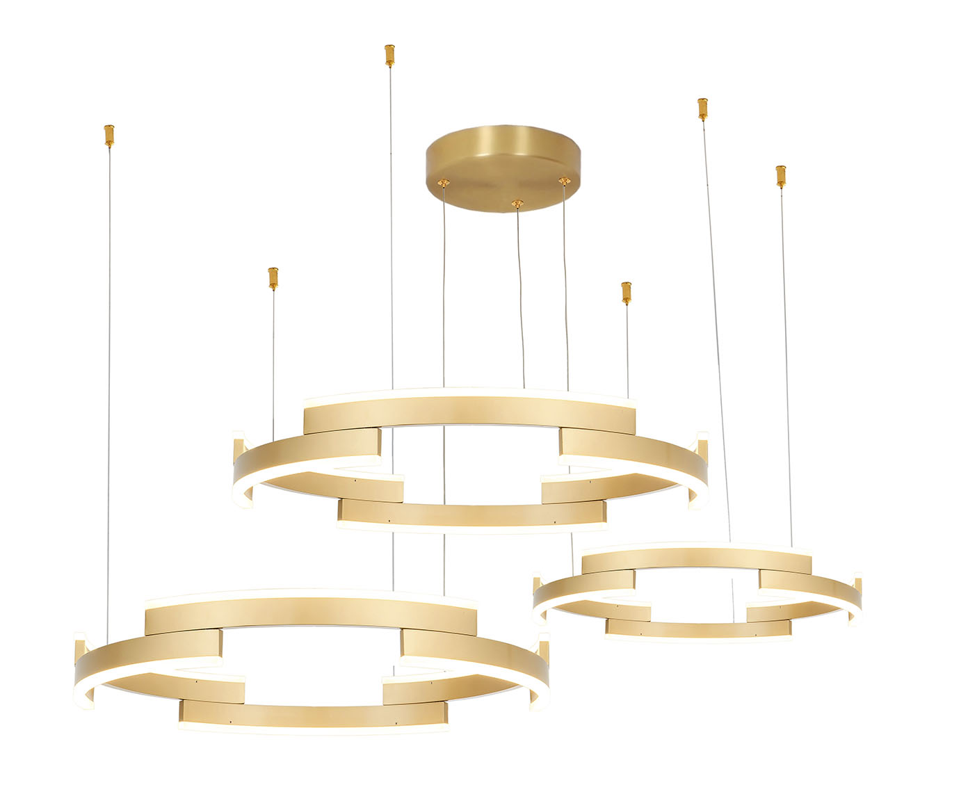 Pendente em Led 40W Match Dourado image number 0