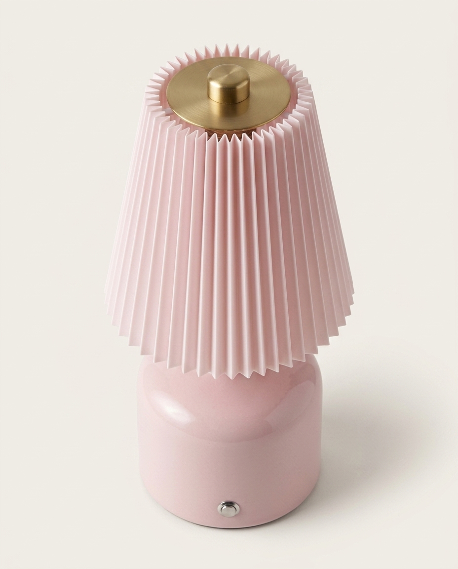 Lumin&aacute;ria de Mesa Tinny Rosa - image 1