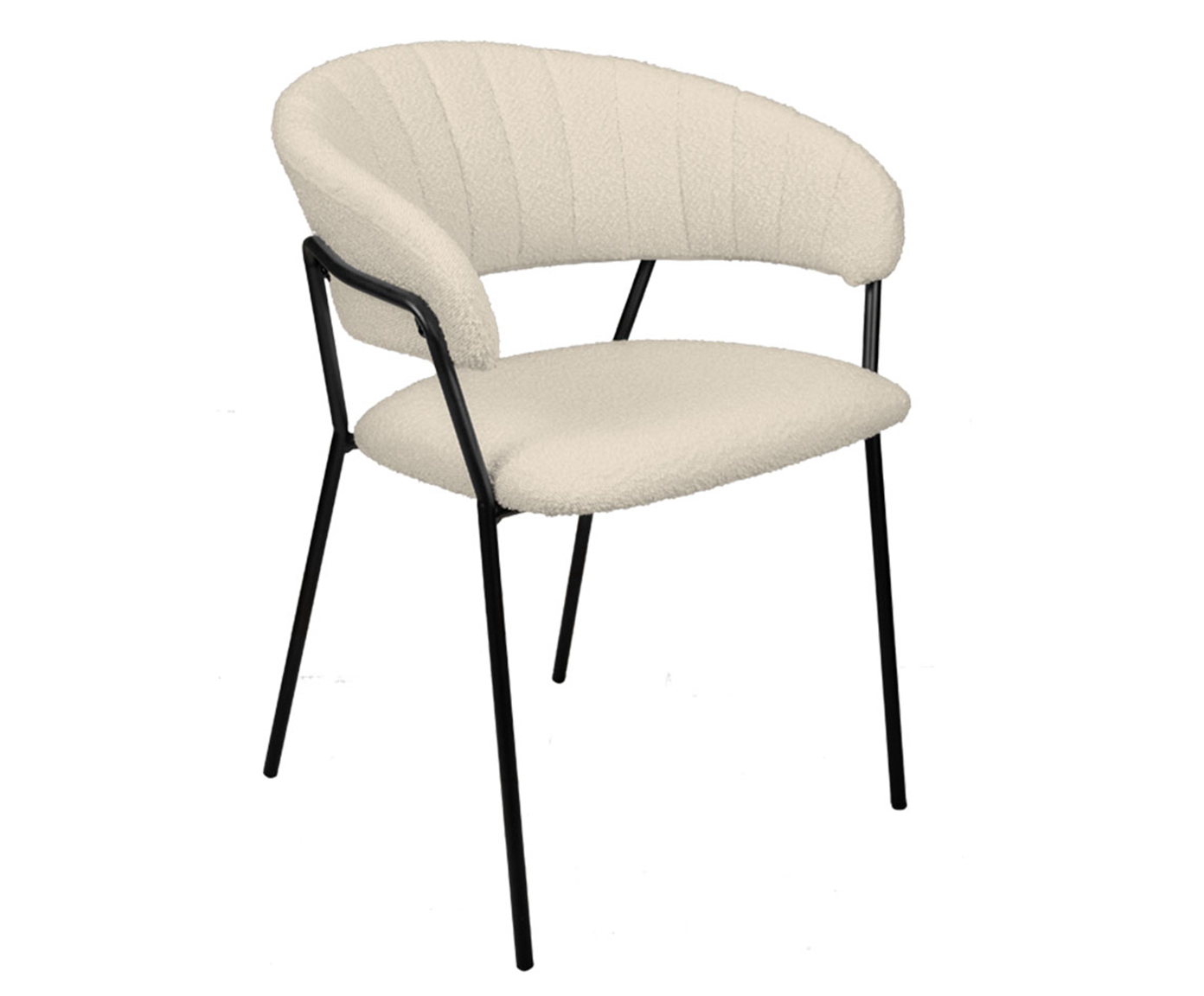 Cadeira Mara Boucle Off White image number 0