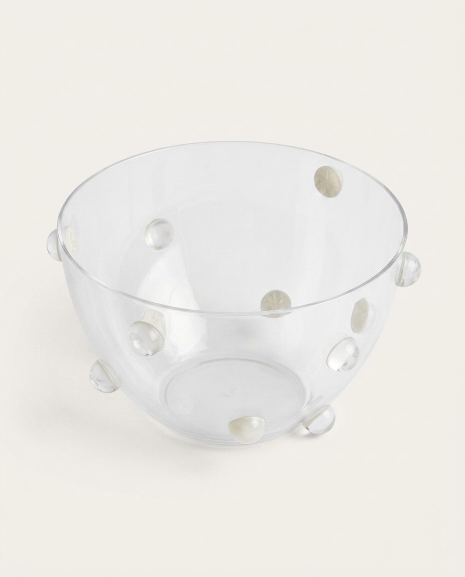 Pipoqueira Acrilica 3D Off White Grande - image 1
