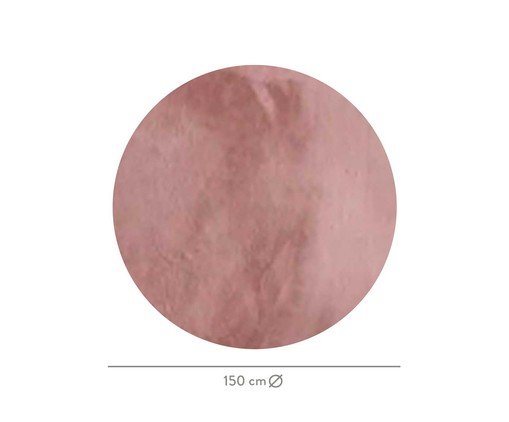Tapete Rabbit Fur Rosa image number 1