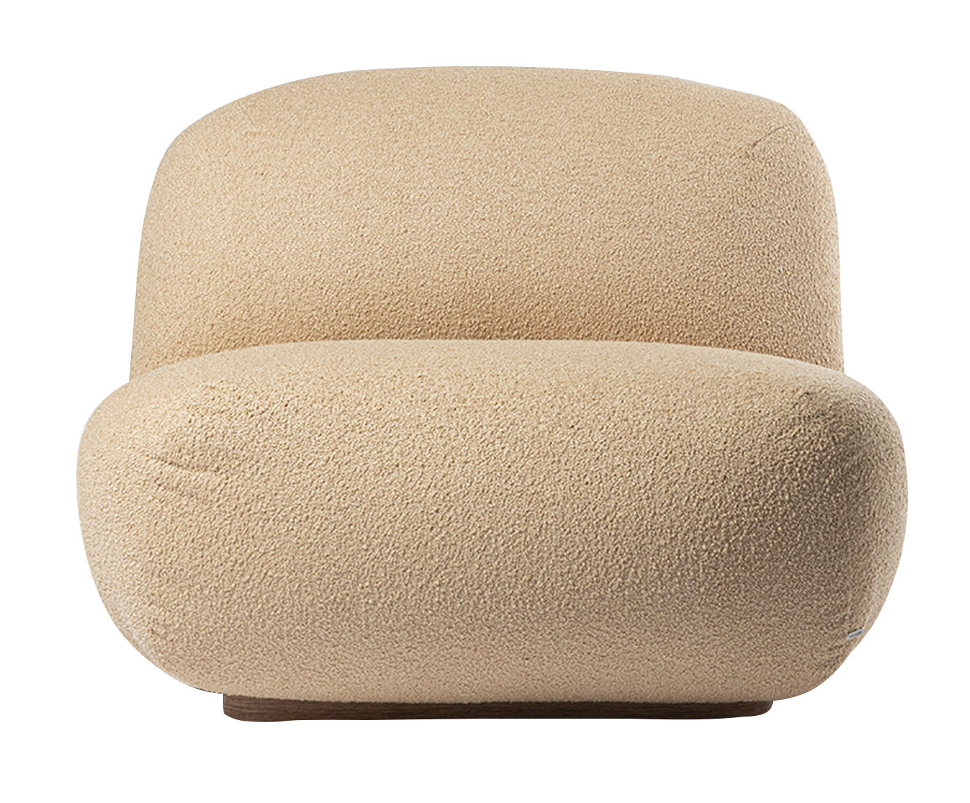 Poltrona em Boucle Nube Bege image number 3