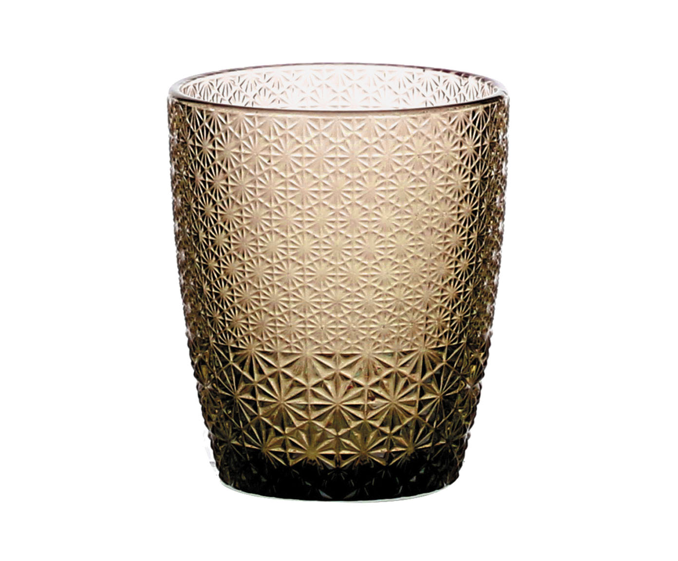 Jogo de Copos Baixos Old Vibes &Acirc;mbar - 340ml image number 1