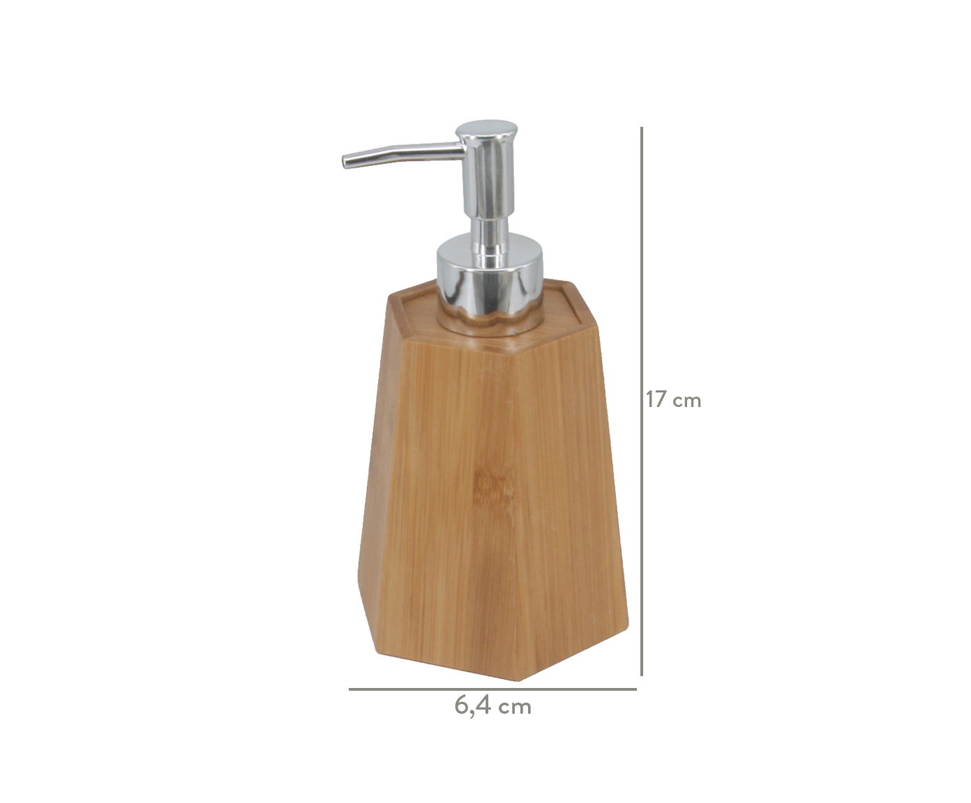 Dispenser para Sabonete L&iacute;quido em Bambu Vivian image number 2