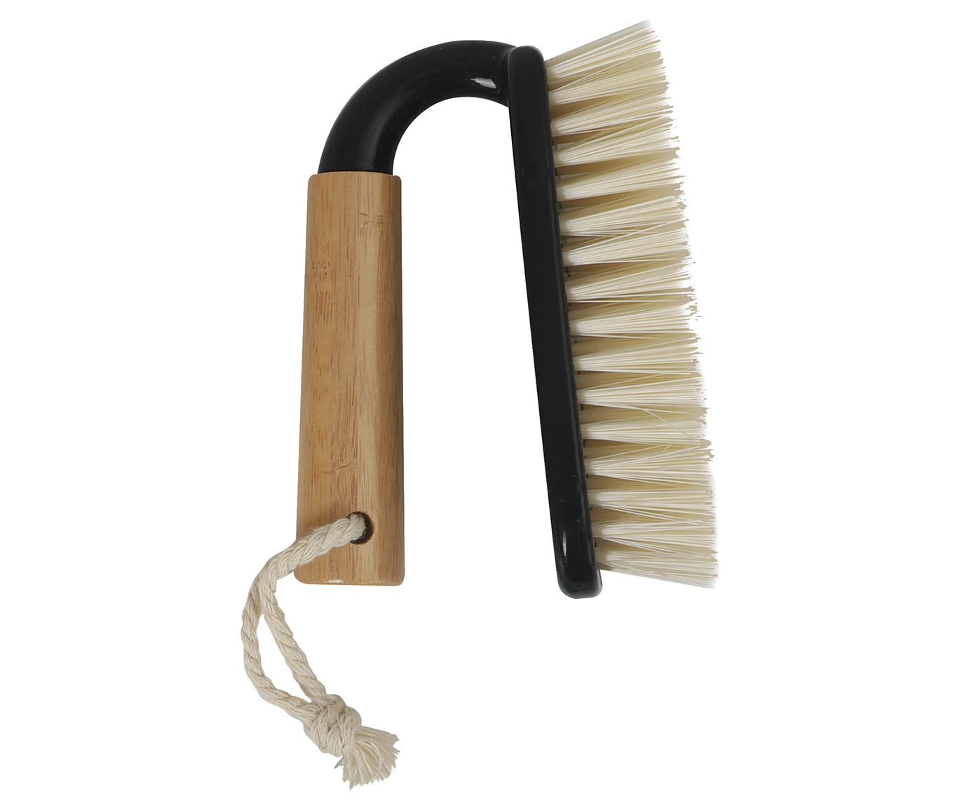 Escova de Limpeza com Cabo em Bambu Multiuso Oikos Preto - image 0