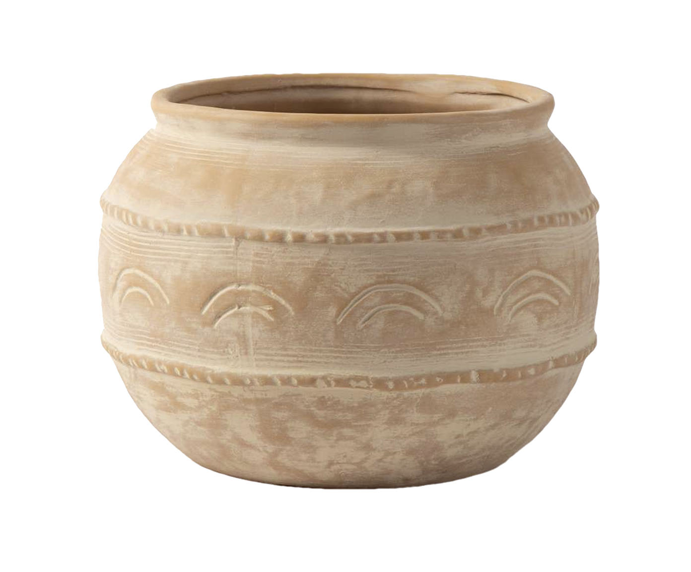 Vaso Decorativo Rustic Terracota M&eacute;dio - image 0