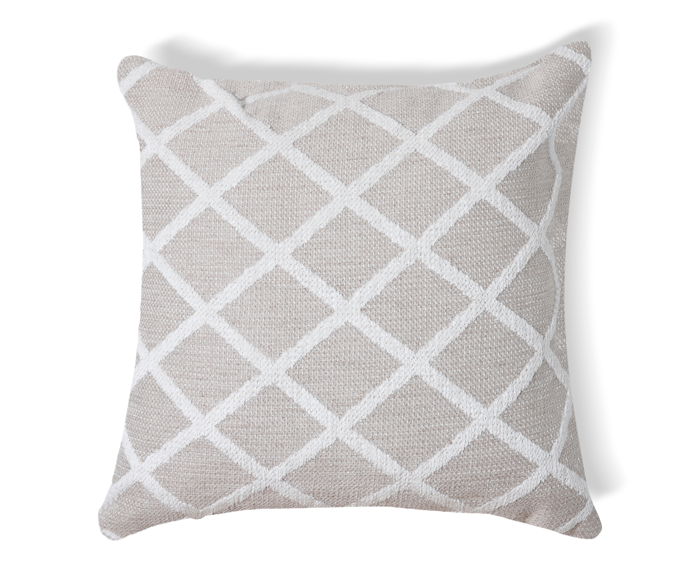 Capa de Almofada Jacquard Losango Relevo Tassel image number 0