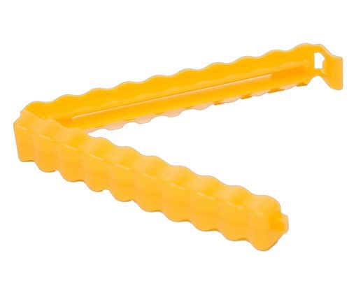 Jogo de Prendedores com Suporte French Fries Bege e Amarelo image number 1