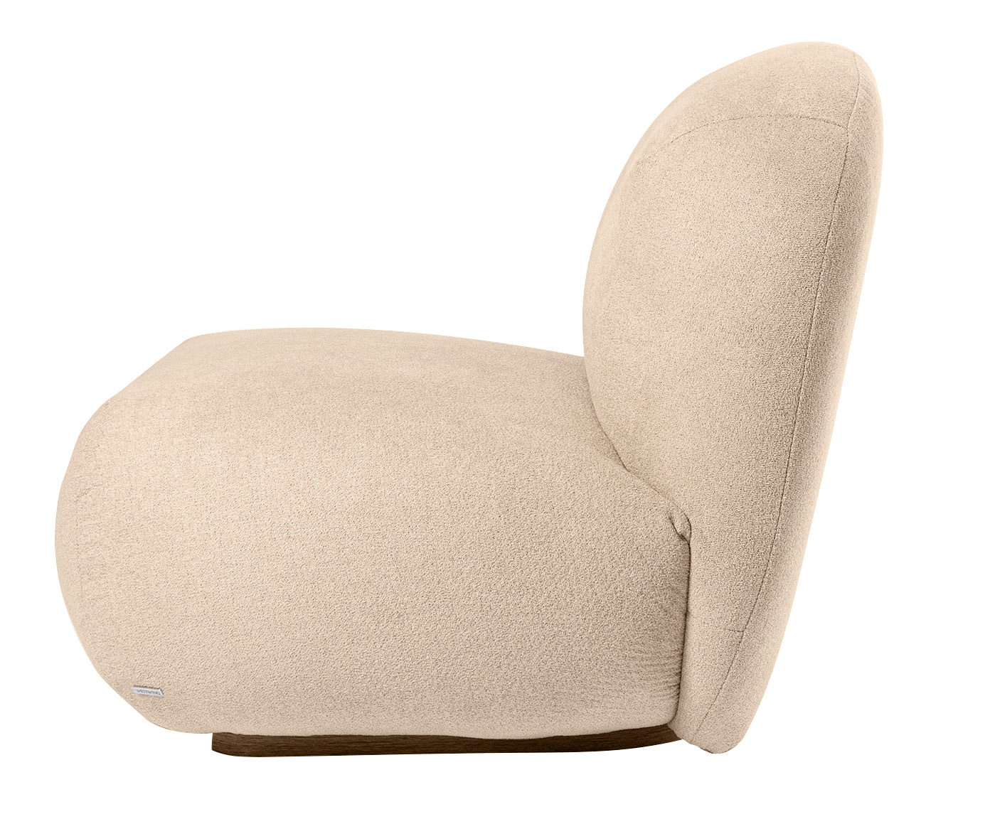Poltrona em Veludo Boucle Nube Fendi image number 4