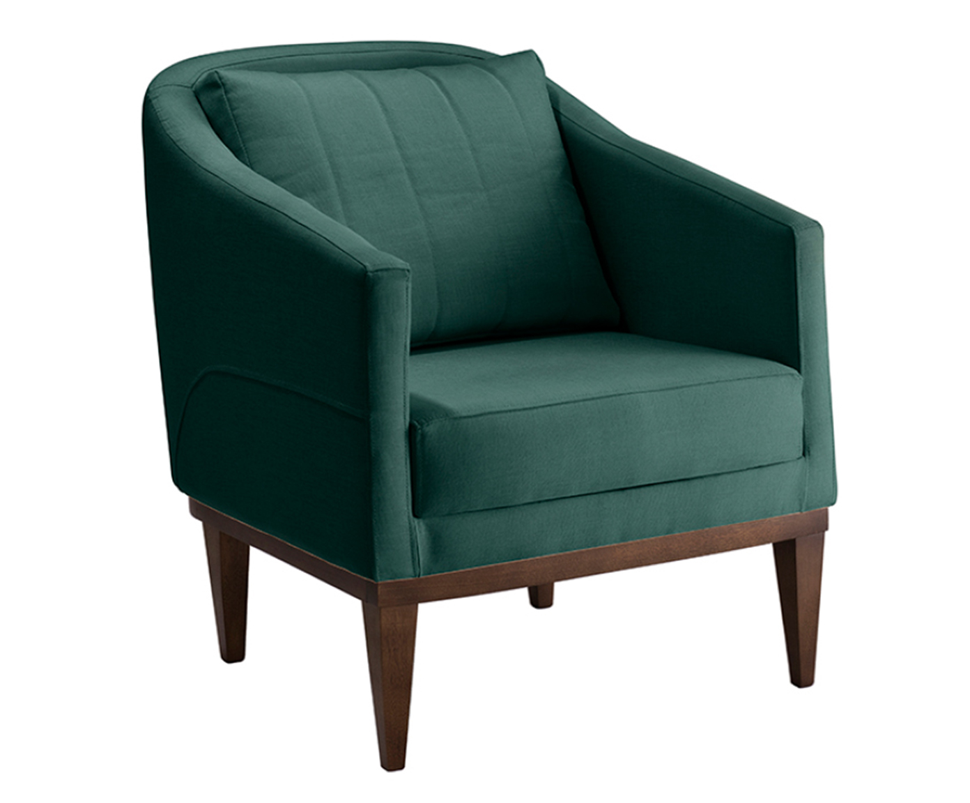 Poltrona Agatha Verde Imbuia image number 0