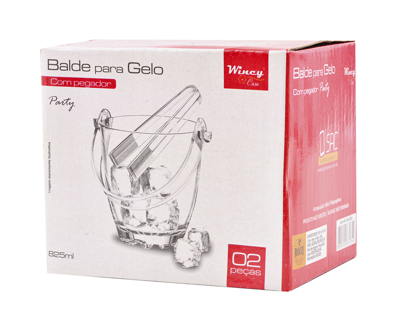 Balde de Gelo com Pegador Party image number 1
