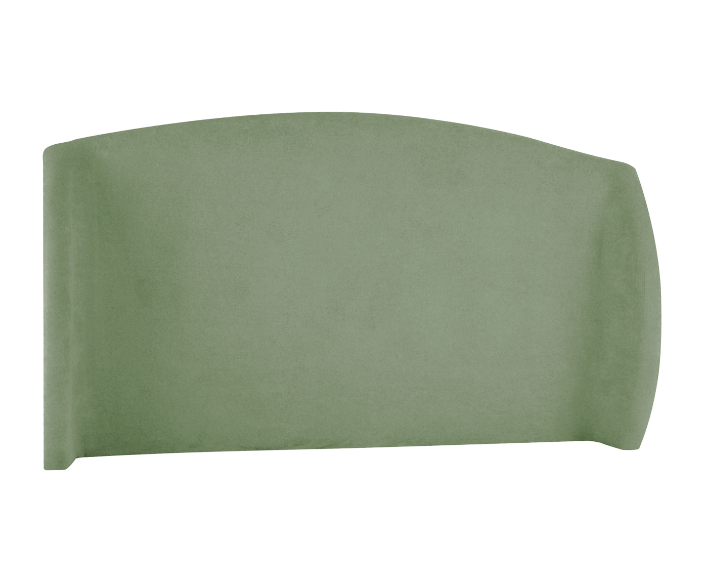 Cabeceira em Boucle Aveludado Smooth Verde image number 3