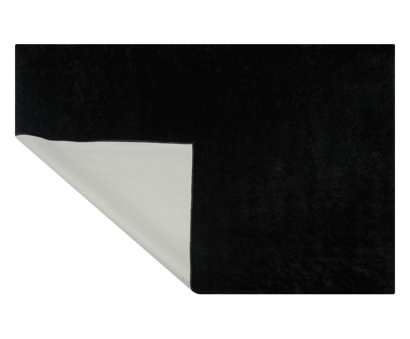 Tapete Shaggy Smooth Preto image number 3