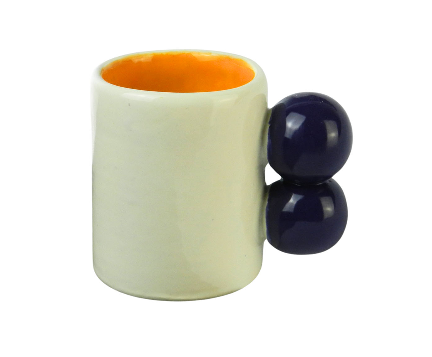 Canequinha Double Colors Coral e Azul image number 0