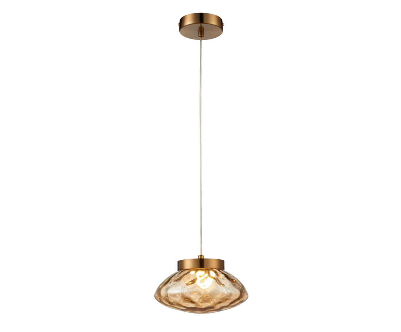 Pendente Thea Led Champanhe e Dourado Bivolt - image 0