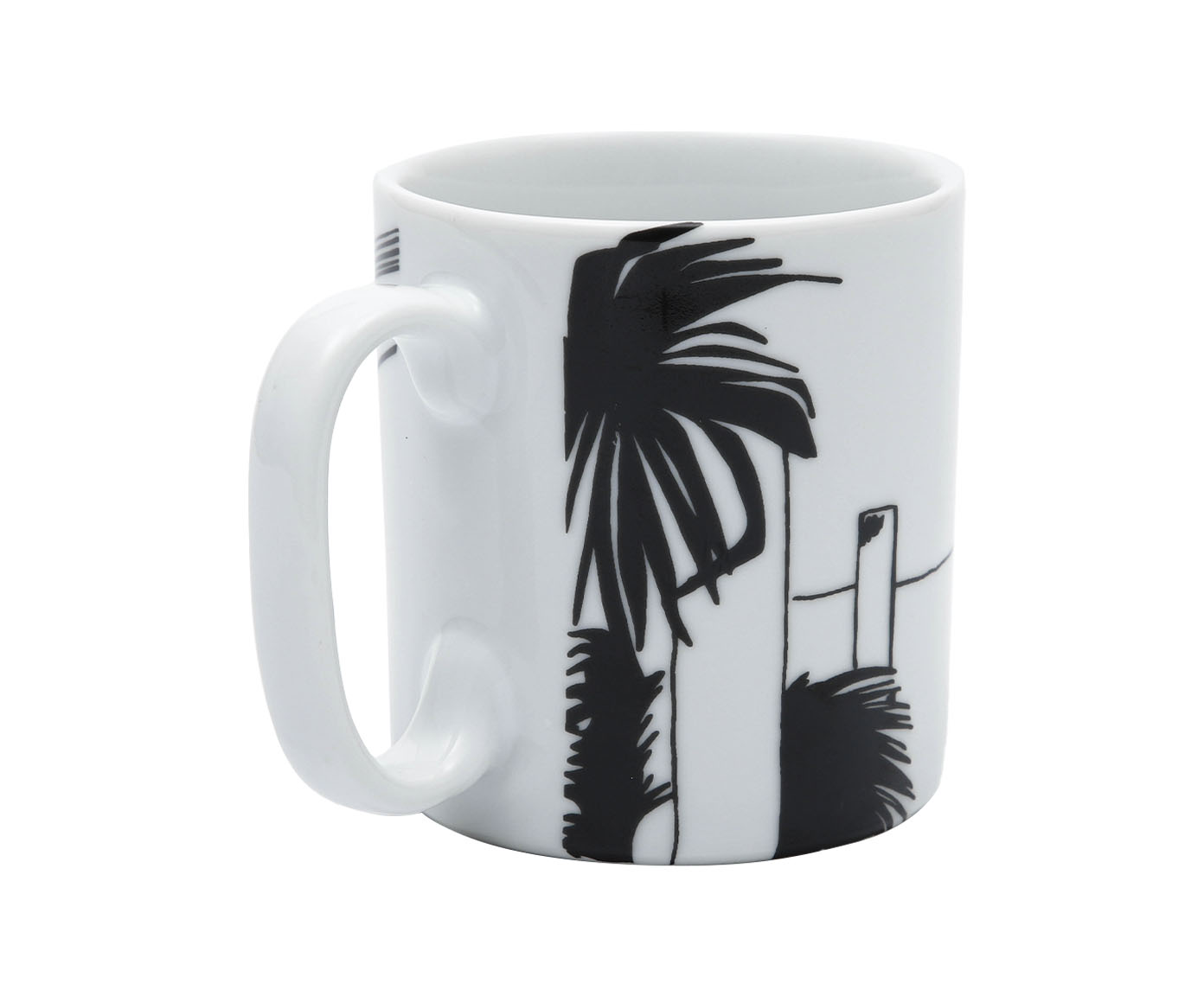 Caneca em Porcelana Modernismo Tropical image number 2