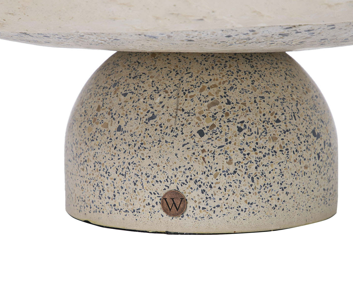 Mesa de Centro M&eacute;dia Brut em Granilite -  Branco image number 6