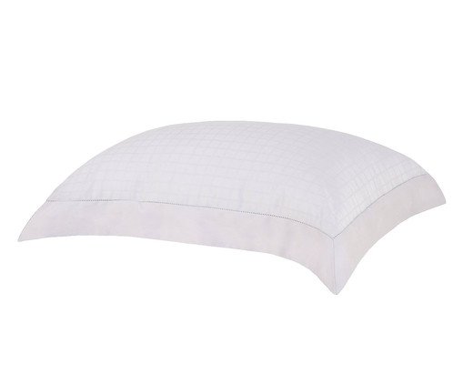 Fronha Damask Square com Abas Rosa 300 Fios - image 0