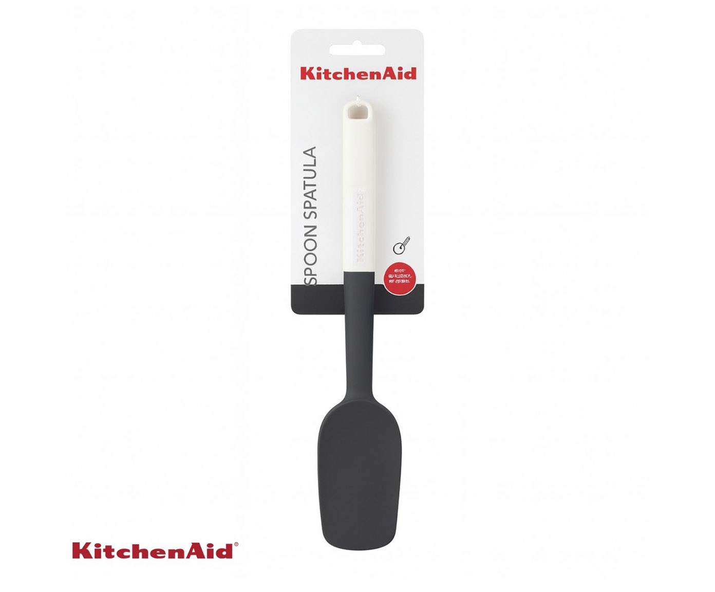 Esp&aacute;tula Cl&aacute;ssica em Silicone Kitchenaid Branca image number 5