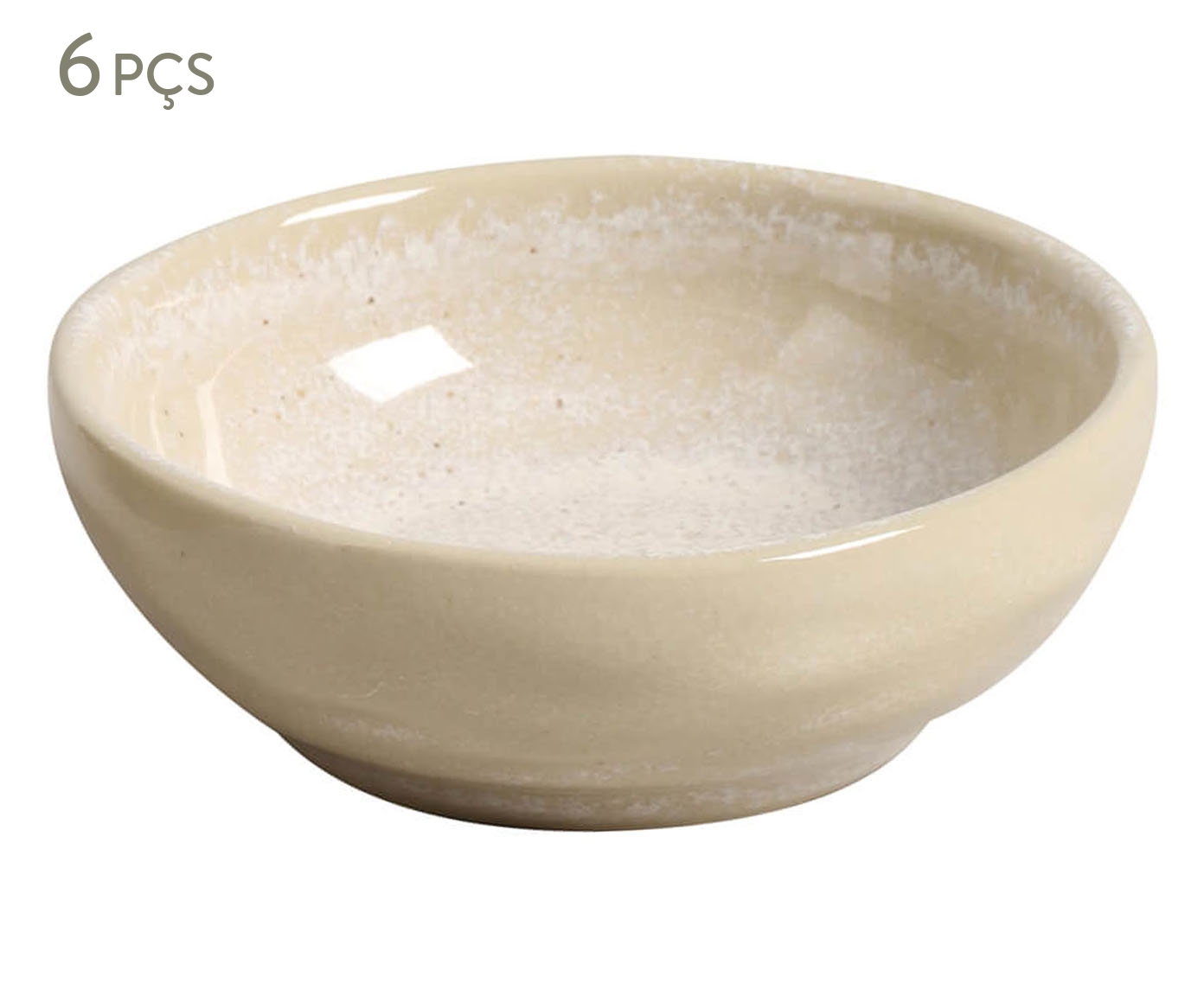 Jogo de Ramequins M&eacute;dio Org&acirc;nico Latte Cru - image 0