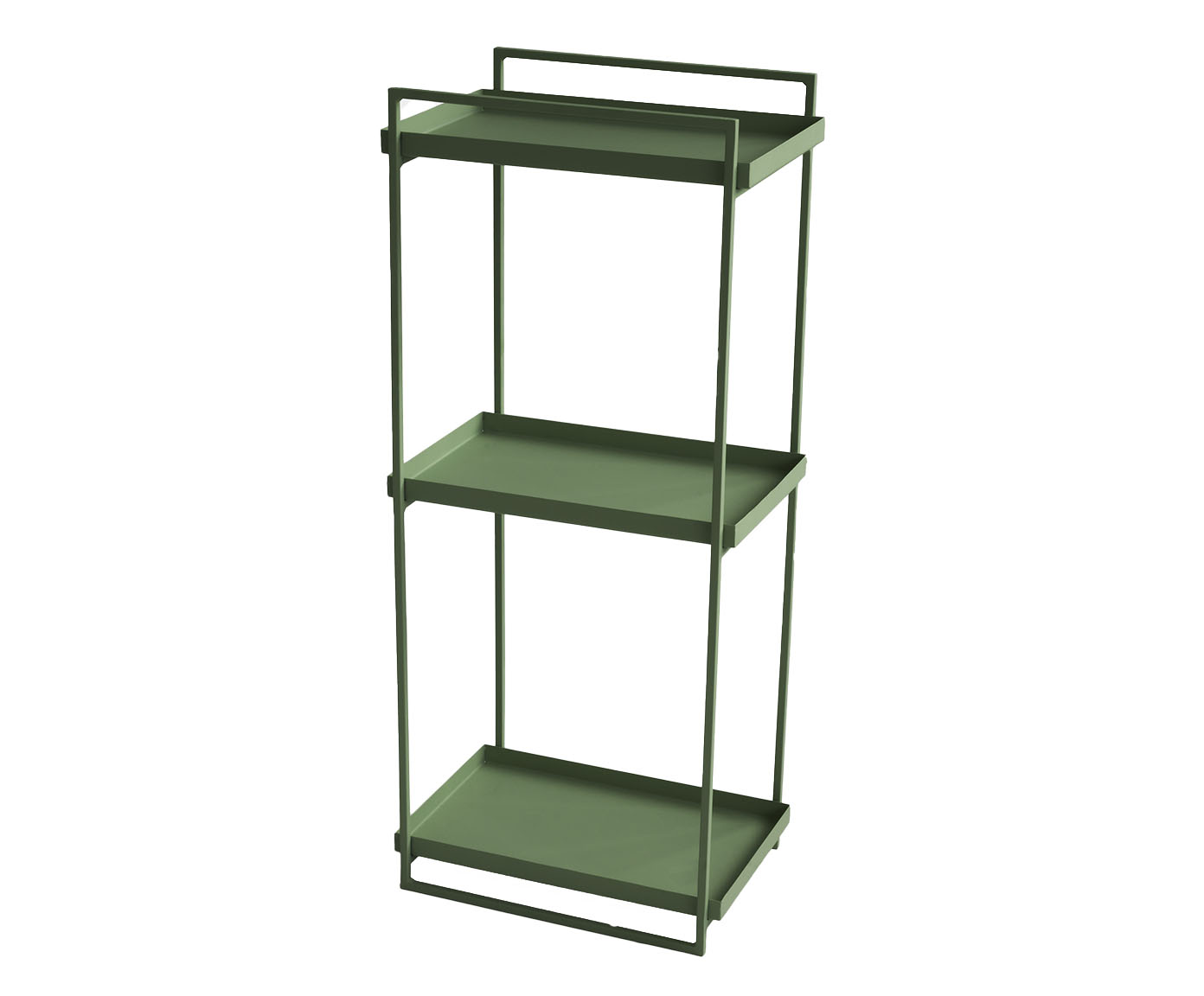 Estante Tripla Wire Verde - image 0