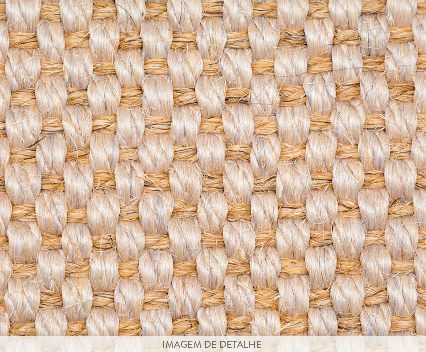 Tapete Redondo em Sisal com Dobra Virada Naturali - Mhd image number 4