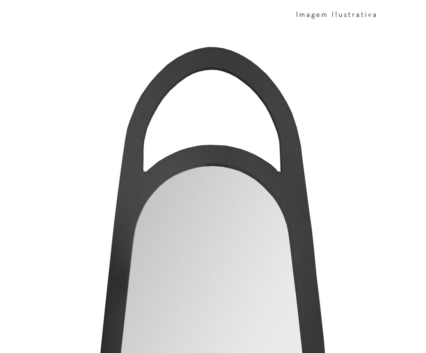 Espelho de Corpo Double Preto image number 4