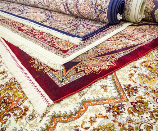 Tapete Turco Hasankeyf Vermelho e Creme image number 1