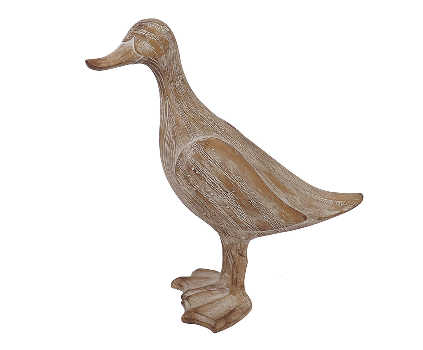Adorno Pato em Resina I Marrom image number 0