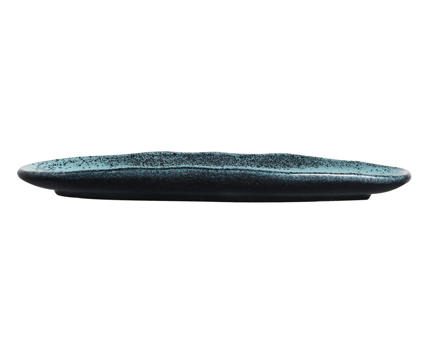 Jogo de Travessas Oval Rasa Pequena Night Sky Azul image number 2