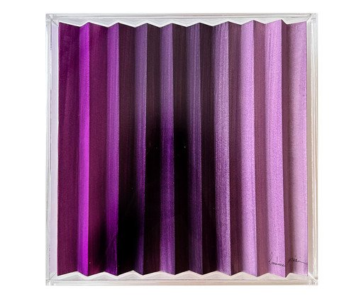 Quadro Degrad&ecirc; Violeta image number 0