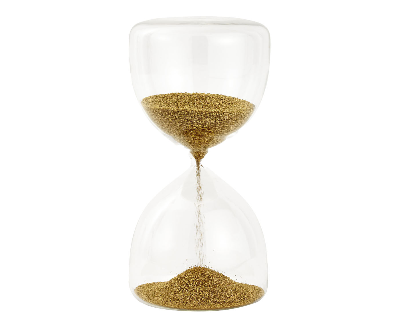 Ampulheta Horologium Dourado image number 0