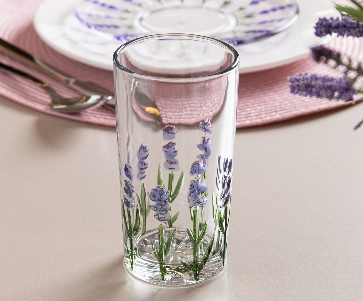 Copo Alto Lavanda Hand Painting image number 2
